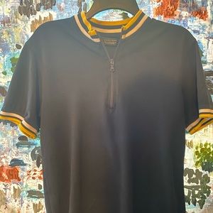 Zara Zip Up Polo